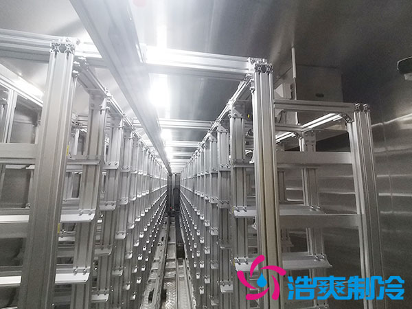 6500㎡食品自動(dòng)化冷庫(kù)（智能化立體庫(kù)）建設(shè)成本多少錢？_浩爽制冷