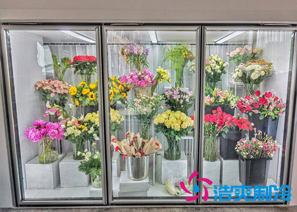花店冷庫適合風(fēng)冷還是直冷？-浩爽制冷