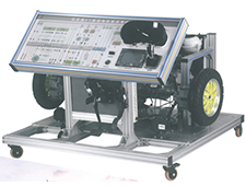 DYQC-16比亞迪秦混合動力驅動傳動系統（發動機、電機控制器、驅動電機與變速箱）實訓臺